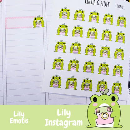 Lily Instagram Planner Icons