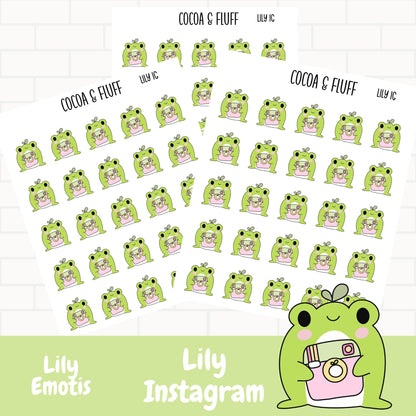Lily Instagram Planner Icons