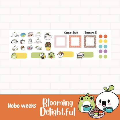 Blooming Delightful Hobonichi Weeks Weekly Sticker Kit