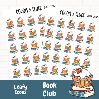 Book Club Planner Icons
