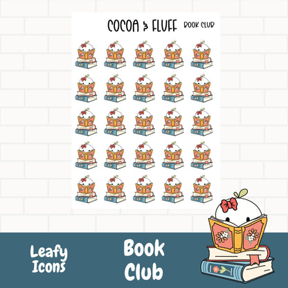 Book Club Planner Icons