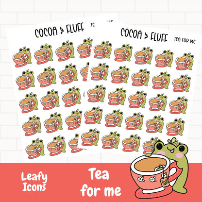Tea Time Planner Icons