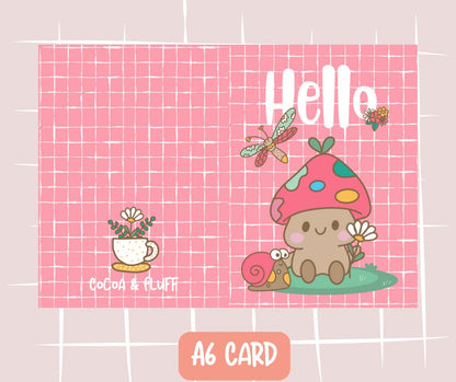Hello Greeting Card