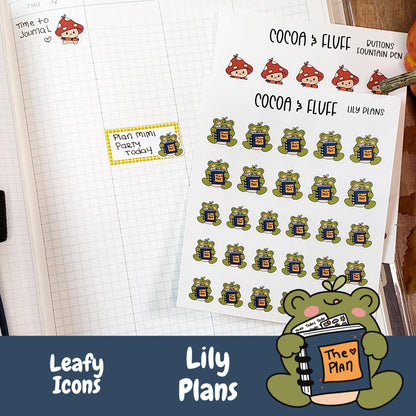 Lily Journals Planner Icons