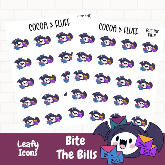 Bite The Bills Leafy Planner Icons