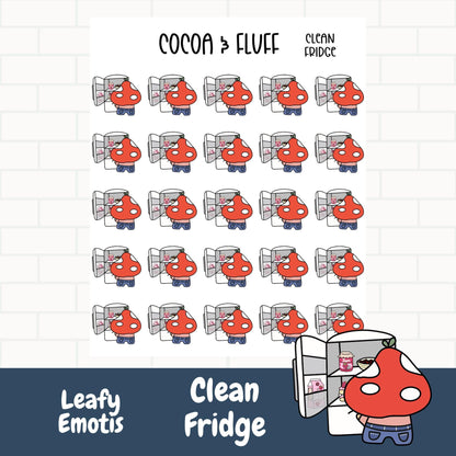 Clean The Fridge Planner Icons