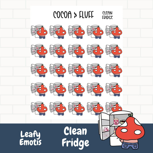 Clean The Fridge Planner Icons