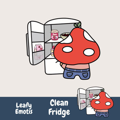 Clean The Fridge Planner Icons