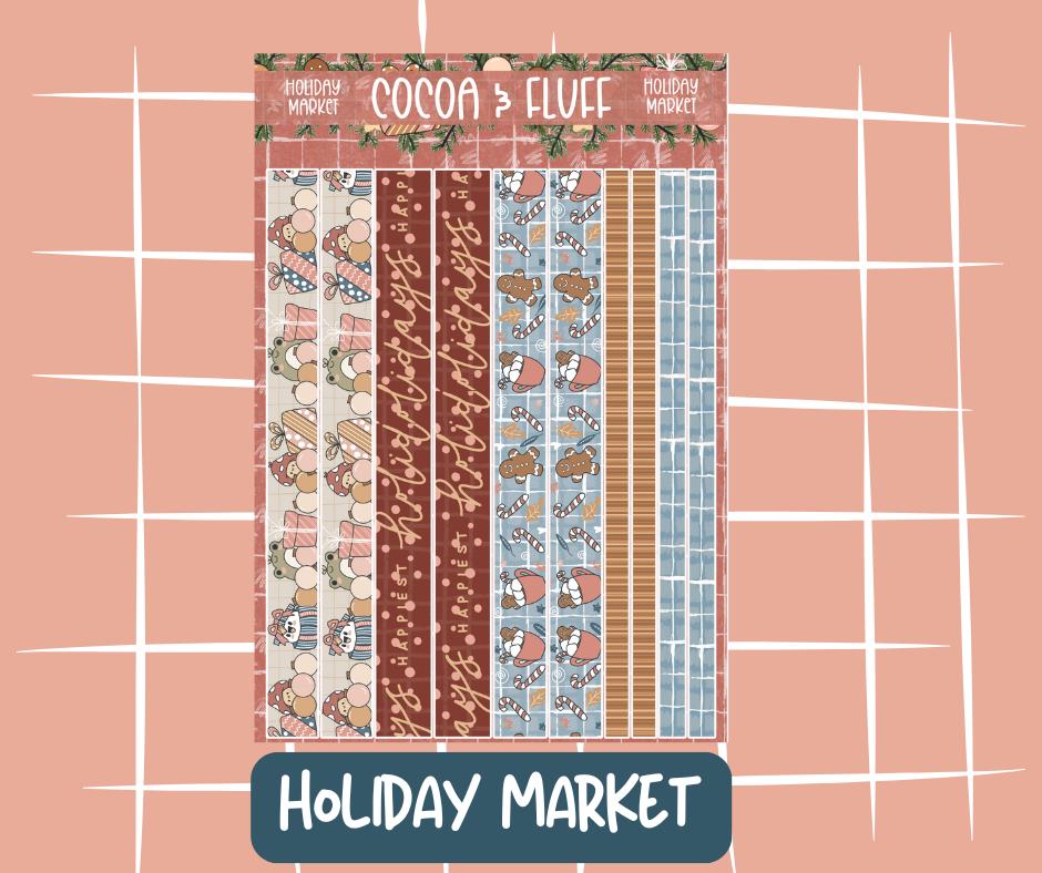 Holiday Market Deco Sticker Sheet