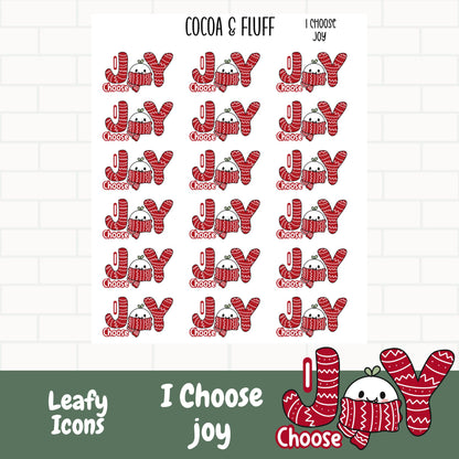 I Choose Joy  Planner Icons