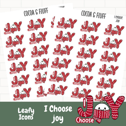 I Choose Joy  Planner Icons