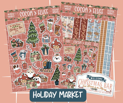 Holiday Market Deco Sticker Sheet
