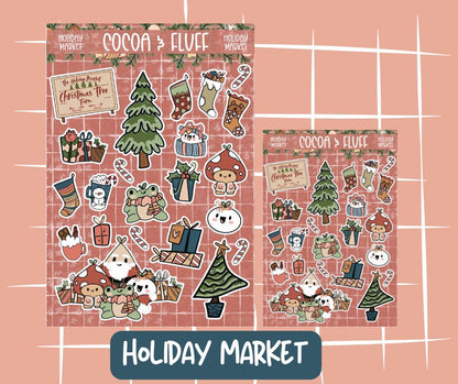 Holiday Market Deco Sticker Sheet