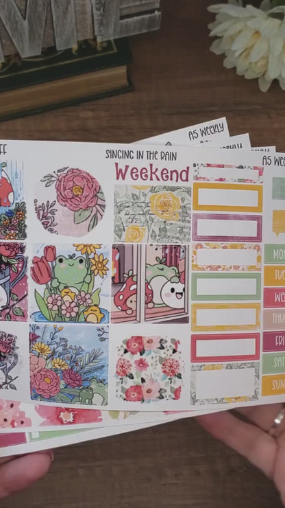 Singing in The Rain Hobonichi Cousin